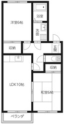 セジュール濱田Ⅲの物件間取画像